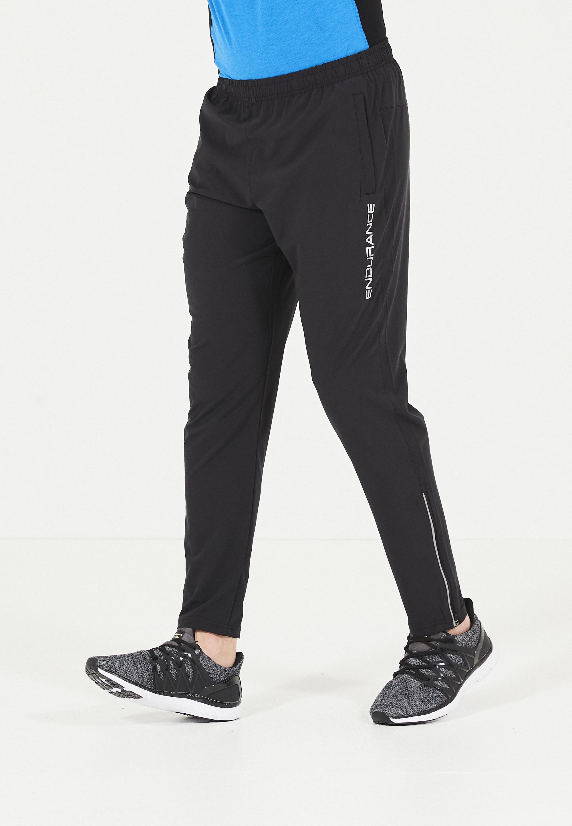【正規取扱店】 Endurance WISLOK Zalando.de - black/schwarz 1001 - Jogginghose - パジャマ・バスローブ