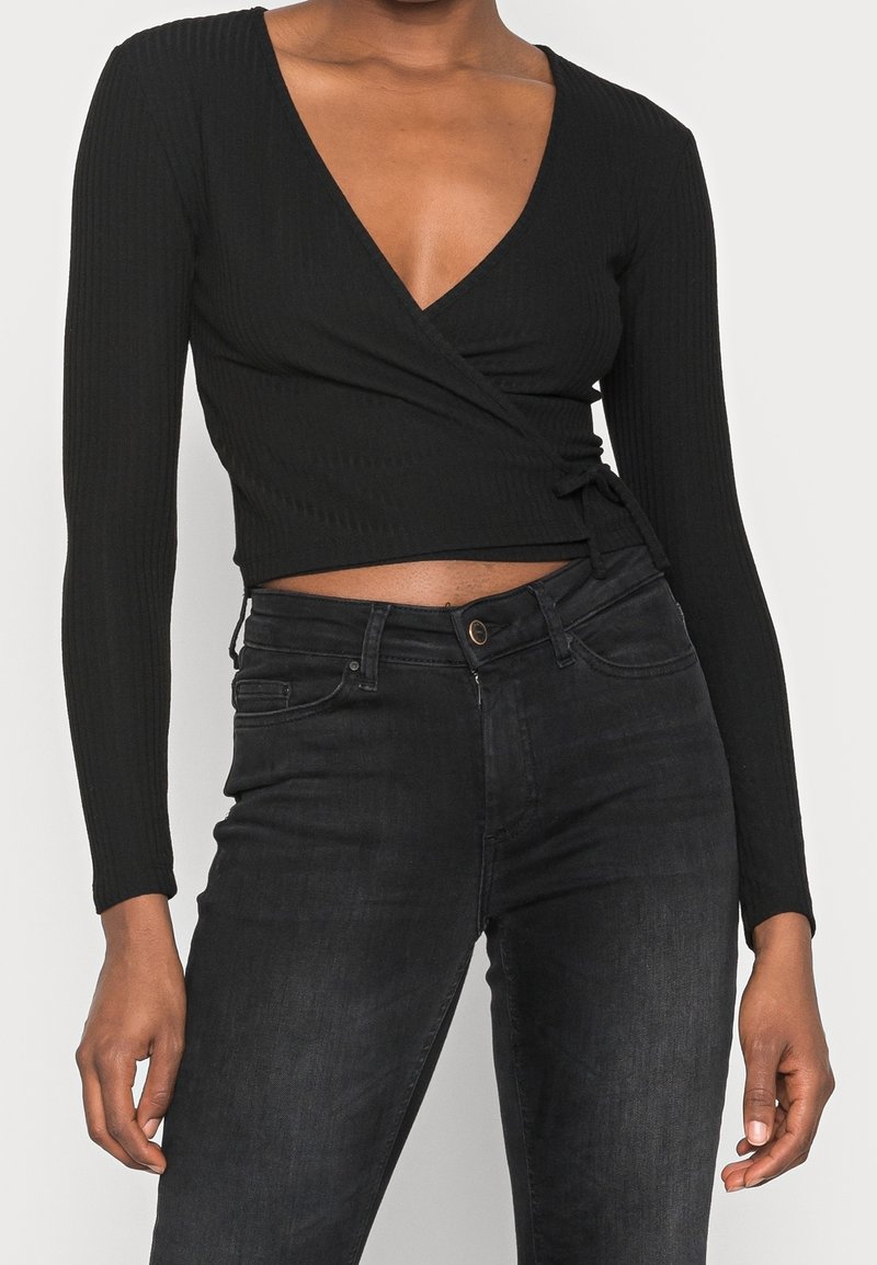 ONLY Langarmshirt - black