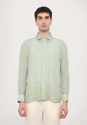 LONG SLEEVE MEN SLIM FIT - Camicia - pistache soft fade