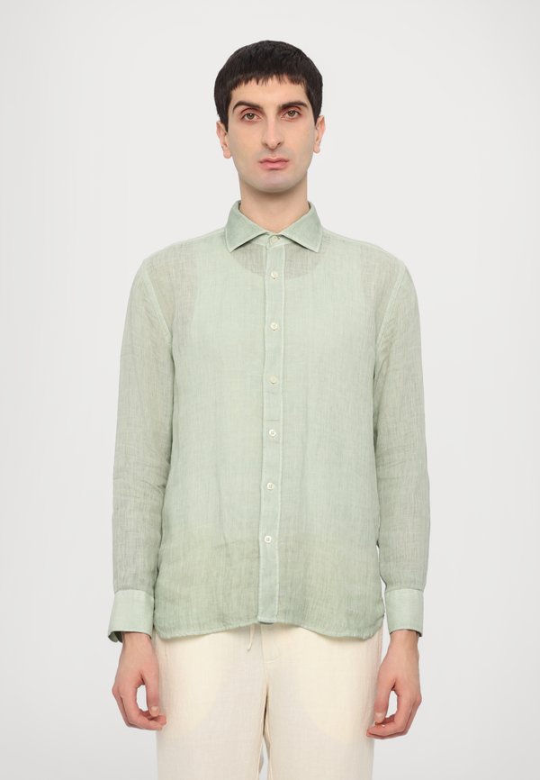 LONG SLEEVE MEN SLIM FIT - Shirt - pistache soft fade