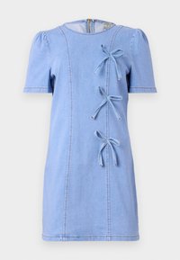 Unselected, azurine blue