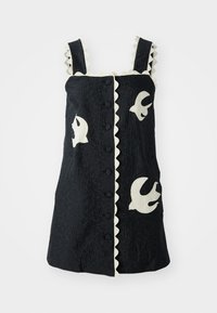 SWALLOW HEARTS MINI DRESS - Kjole - black