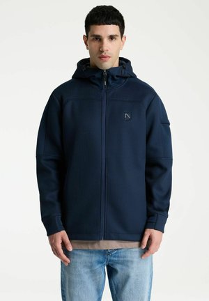 CHASIN', CHASIN' CARDIGAN ADAN ZIP - Strickjacke - navy