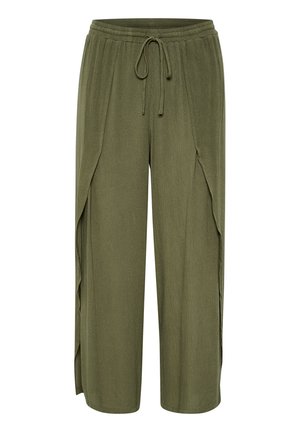 Cream CRALLIE - Stoffhose - burnt olive