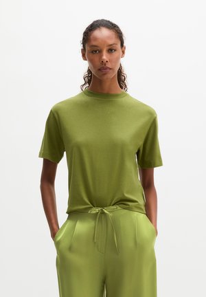 Marc O'Polo, T-SHIRT, SHORT SLEEVE, ROUND NECK - T-shirt basic - shaded fern