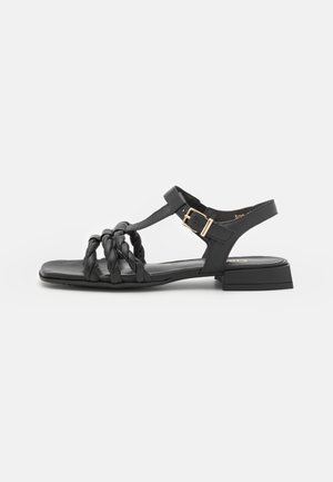 Sandals - schwarz/gold
