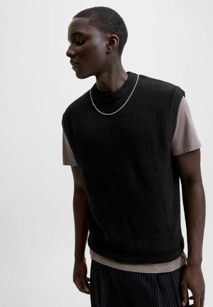 Strickpullover - black