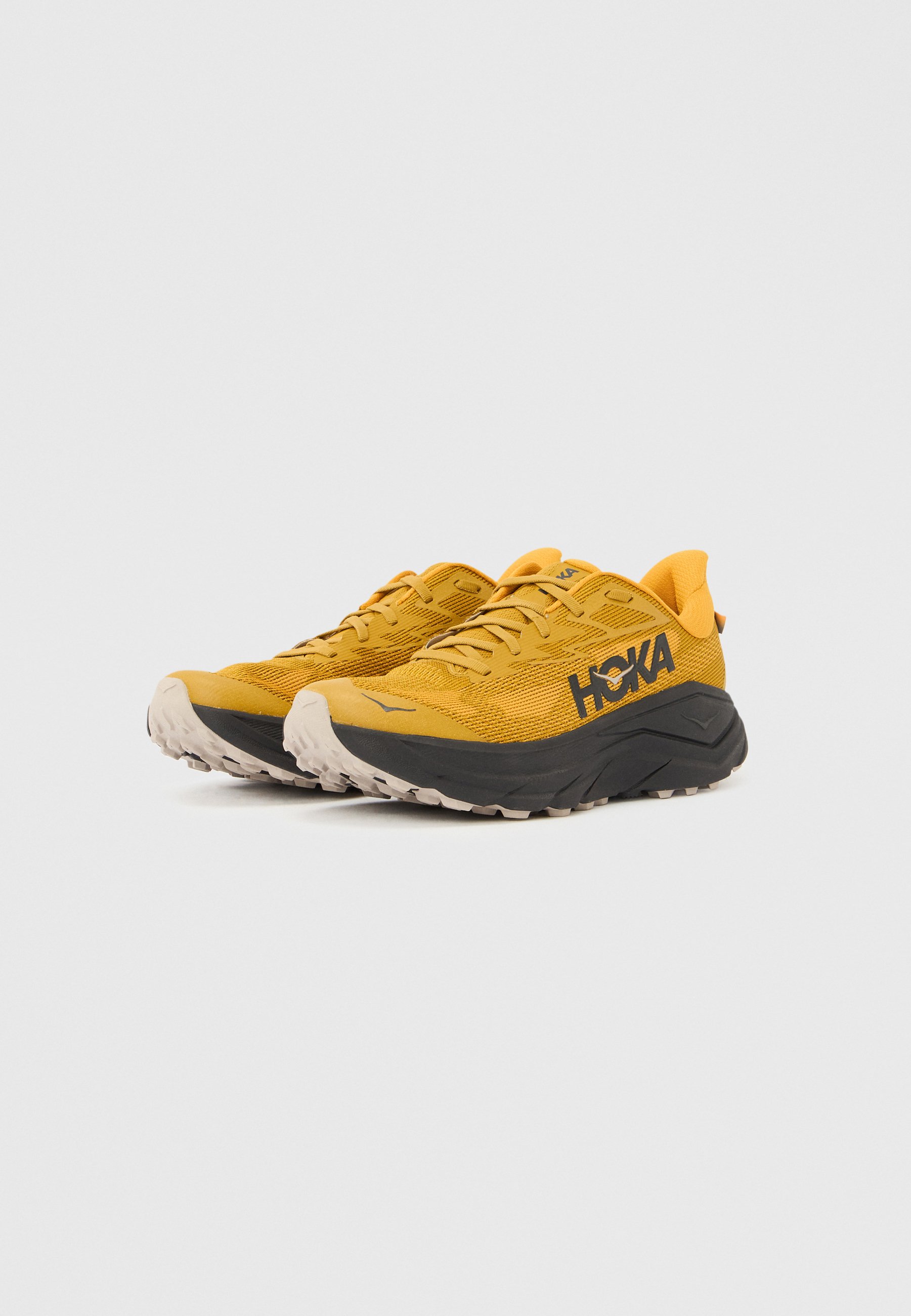 HOKA CHALLENGER 8 - Trail running shoes - mustard seed/black/dark