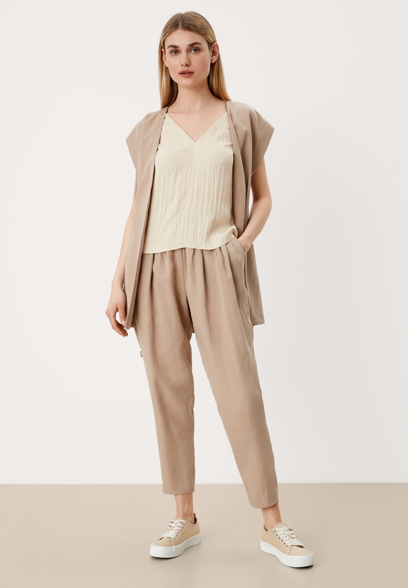Damen T-Shirts | s.Oliver BLACK LABEL Bluse butter/hellgelb - QF63683 Damen T-Shirts | s.Oliver BLACK LABEL Bluse butter/hellgelb - QF63683