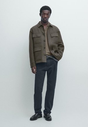 Rank 2: Massimo Dutti - OVERSHIRT WITH - Summer jacket