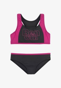 Ausgewählt, schwarz-pink