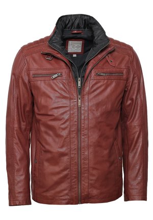 JCC Lederjacke - bordeaux