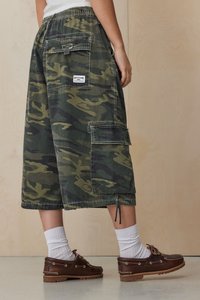 BDG Urban Outfitters DETROIT CUT OFF - Šortai - khaki