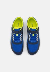 Merrell TRAIL GLOVE 7 UNISEX - Obuća za pješačenje - blue/lime