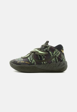 Puma MB05 - Παπούτσια μπάσκετ - dark olive/fizzy light/black