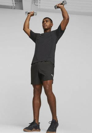 STRETCH   - Träningsshorts - black