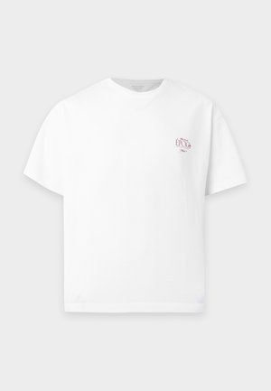 Jack & Jones, JORSALAMANCO PHOTO BACK TEE SS CN SN - T-shirt imprimé - bright white