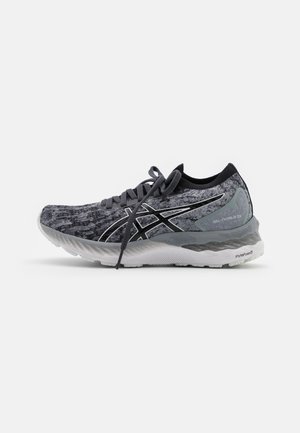 GEL-NIMBUS 23 KNIT - Juoksukenkä/neutraalit - sheet rock/black
