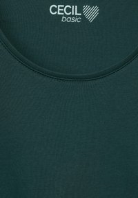 Cecil IN UNIFARBE - T-shirt basic - grün