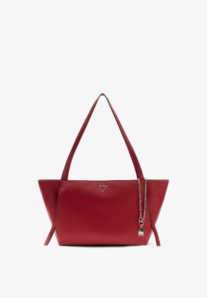 Guess, DEVON 3 COMPARTMENT TOTE - Sac à main - dark cherry