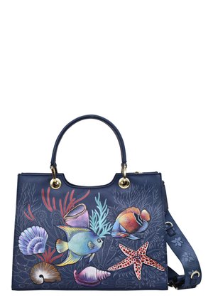 HANDPAINTED  - Handtas - mystical reef