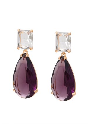 Cercei - rose gold purple