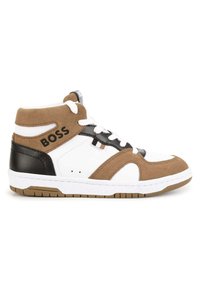 BOSS Kidswear LACE-UP HIGH-TOP TRAINERS - Skateschoenen - blanc