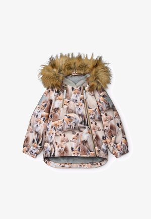 Molo HOPLA JACKET UNISEX - Téli dzseki - brown