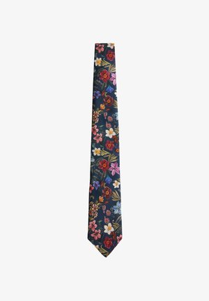 Next, Krawatte - navy floral