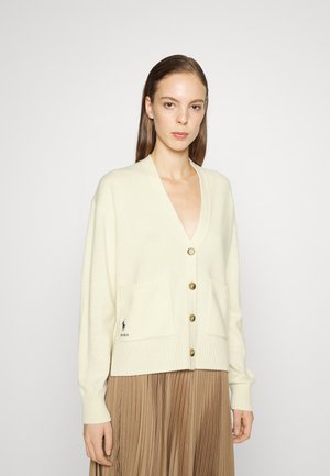 LONG SLEEVE CARDIGAN - Cardigan - authentic cream