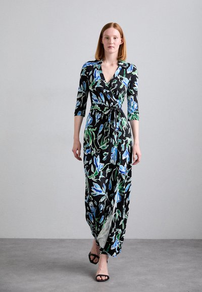 Diane von Furstenberg ABIGAIL DRESS - Dolga obleka - blue
