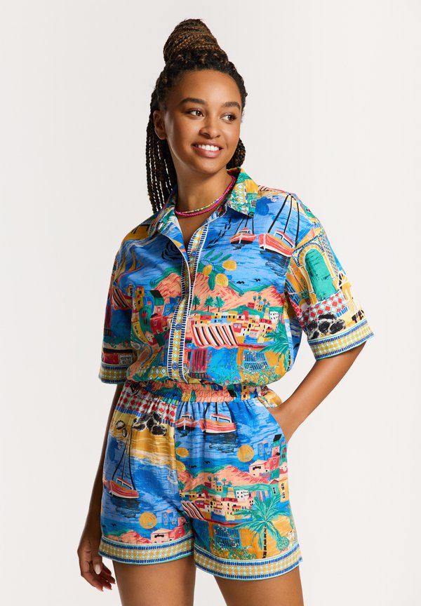 EMILY ISLAND - Hemdbluse - multi bright shiwi island