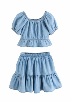 REGULAR FIT - PUFF SLEEVE SET  - A-Linien-Rock - blue