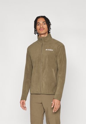 MULTI ESSENTIALS FULL ZIP  - Fleece jacket - olive strata