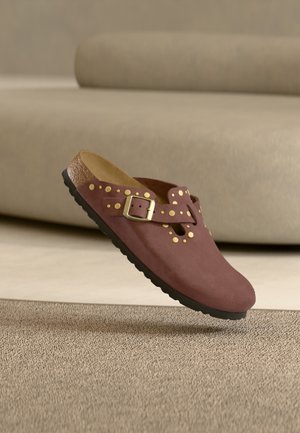 Birkenstock, BOSTON RIVET - Pantolette flach - pepper