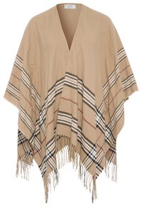FRAAS Poncho Donna: In Poliacrilico, Manica Lunga, Lavabile In Lavatrice, Con Cappuccio - 4