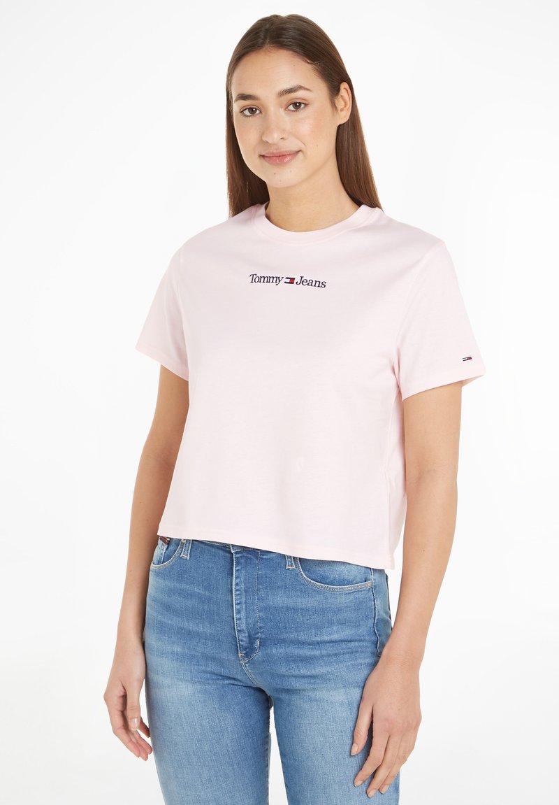 Tommy Jeans TShirt print faint pink/rosa Zalando.at