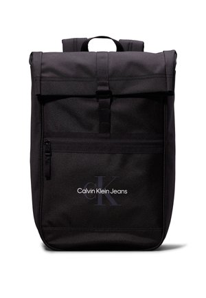 SPORT ESSENTIALS ROLLTOP UNISEX - Hátizsák - black