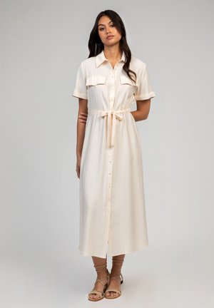 AN'GE MALIZE - Robe chemise - ecru