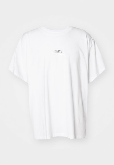 MM6 Maison Margiela T-shirt básica - white
