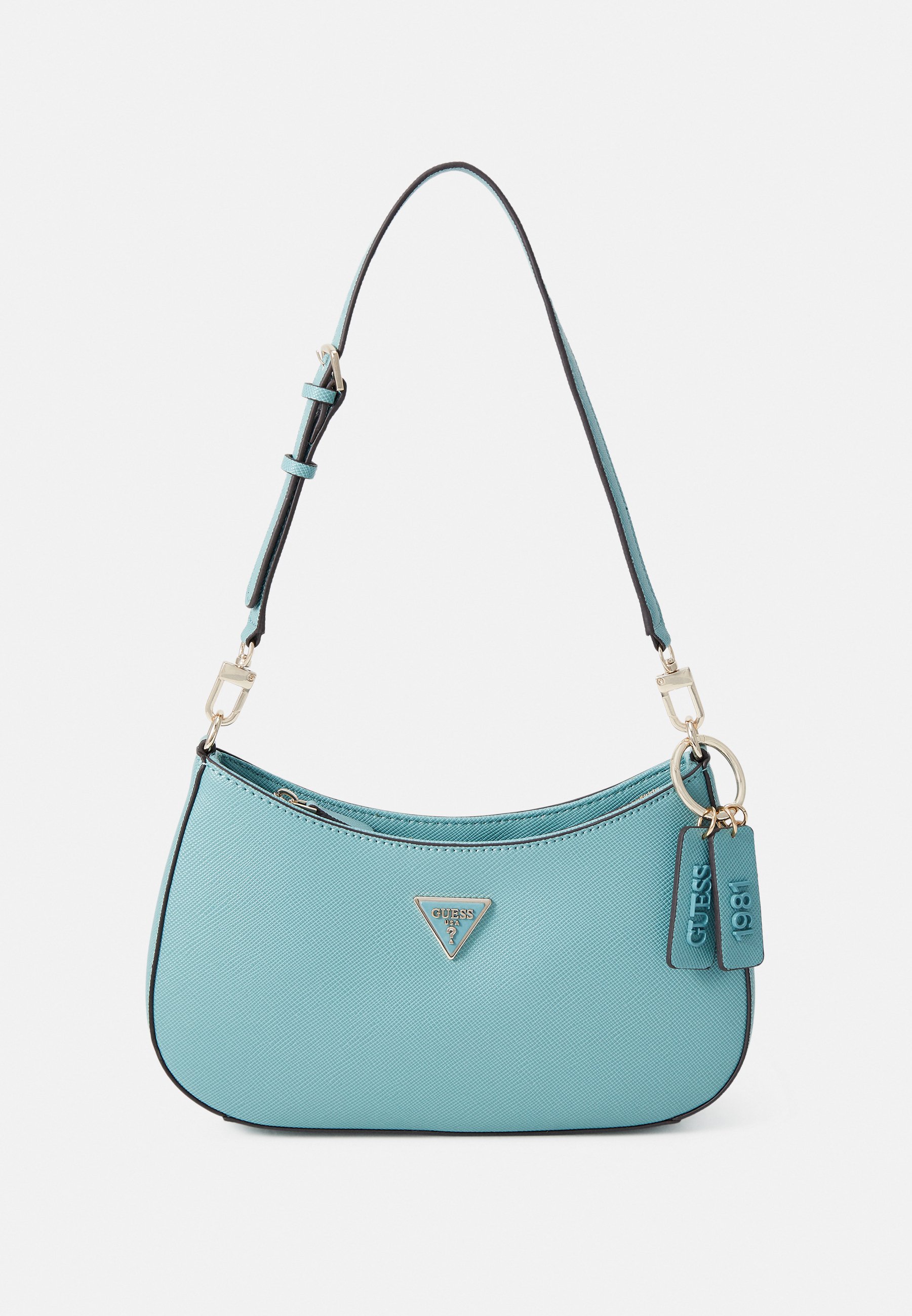 Guess Tasche Evie Blau Guess NOELLE TOP ZIP SHOULDER BAG