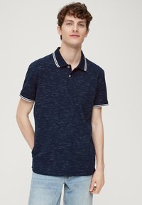 s.Oliver MIT FLAMMGARNSTRUKTUR - Koszulka polo