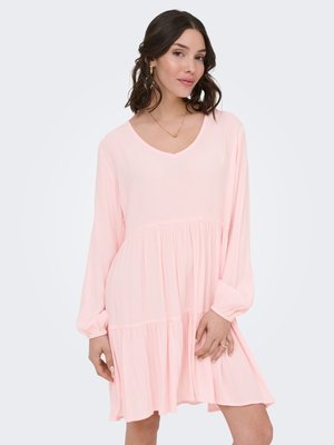 JDY, KLEID JDYLIVA KURZES KLEID - Hverdagskjole - pink dogwood