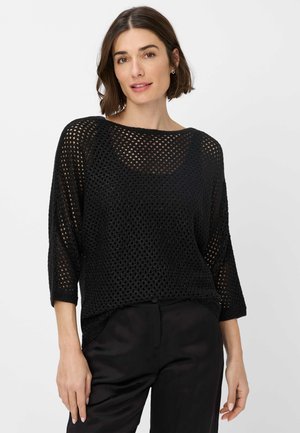 Style EMMA - Strickpullover - black