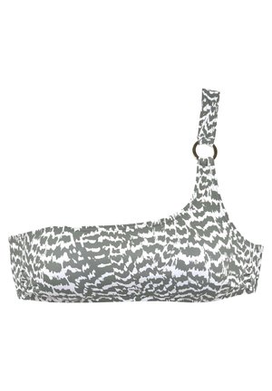 LASCANA Bikini-Top - oliv bedruckt