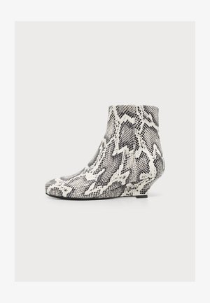 AGL, DEMI - Bottines compensées - fog