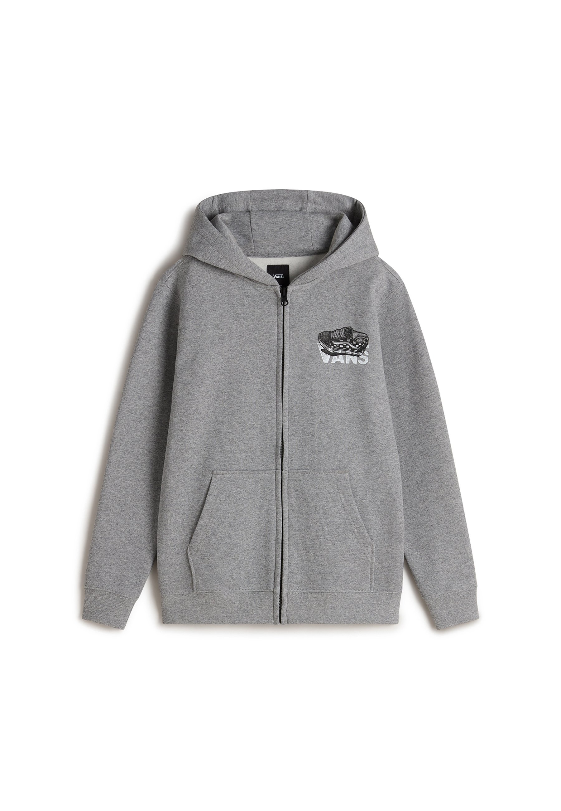 Vans OLD SKOOL Sudadera con cremallera cement heather/gris