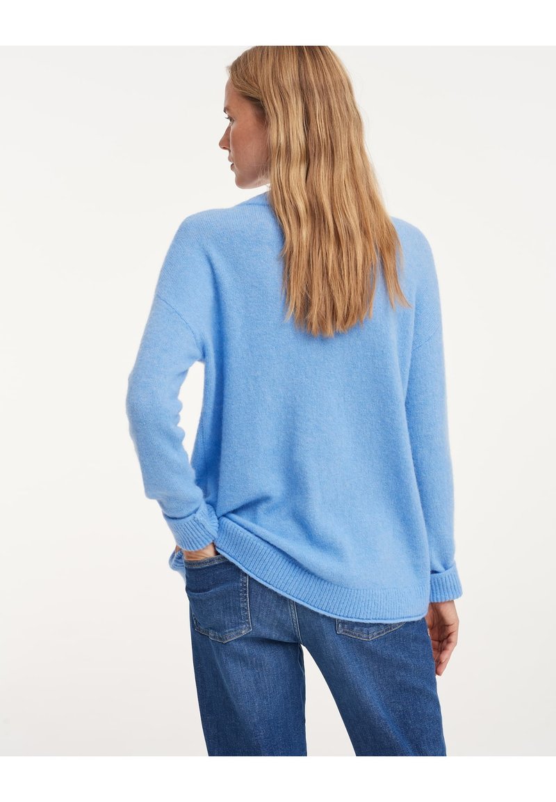Damen Strickjacken | Opus Strickpullover like water/blau - YA94730 Damen Strickjacken | Opus Strickpullover like water/blau - YA94730