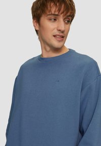 QS LOGO - Sweater - blau