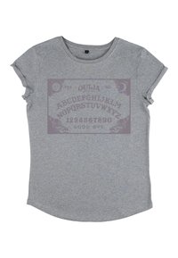 Henry Tiger OUIJA BOARD GAMEBOARD - T-shirts print - melange grey